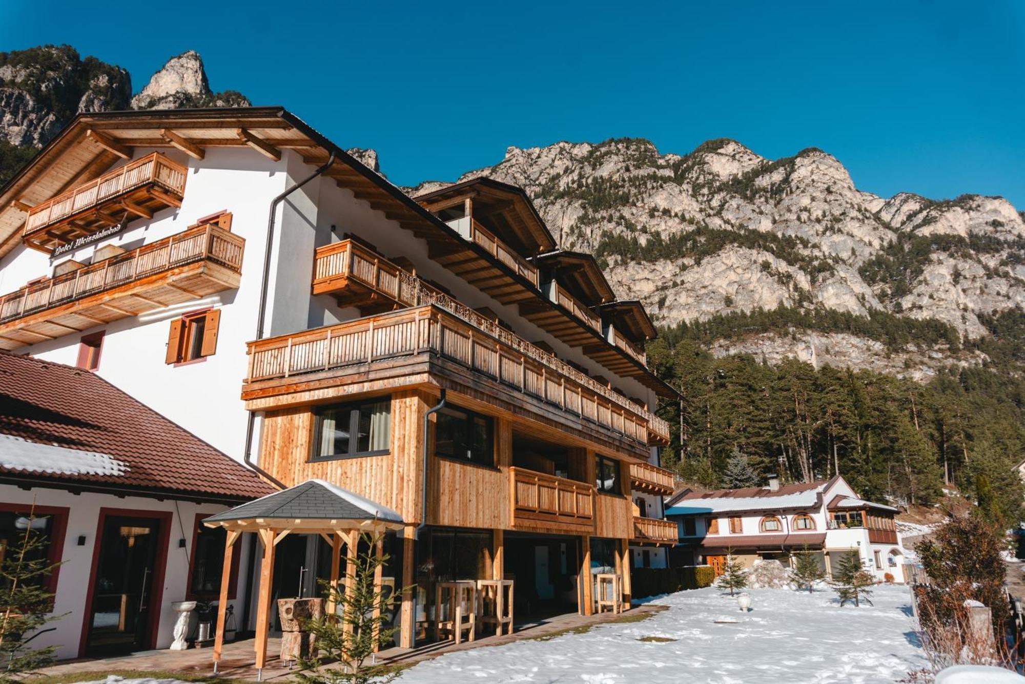 Dolomitenhotel Weisslahnbad Тирес Экстерьер фото